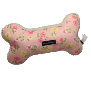 Harry Barker Pink Floral Dog Plush Toy with Sqeaker NWT